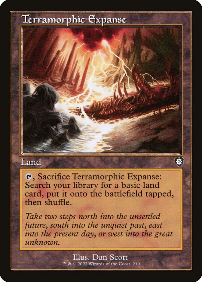Terramorphic Expanse — The Brothers' War Commander 210/209