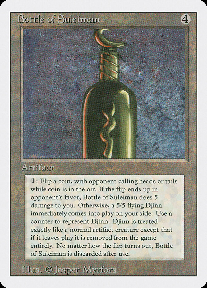 Bouteille de Salomon — Revised Edition 237/306