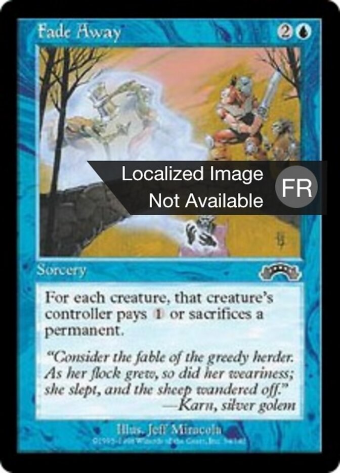 Disparition progressive — Exodus 34/143