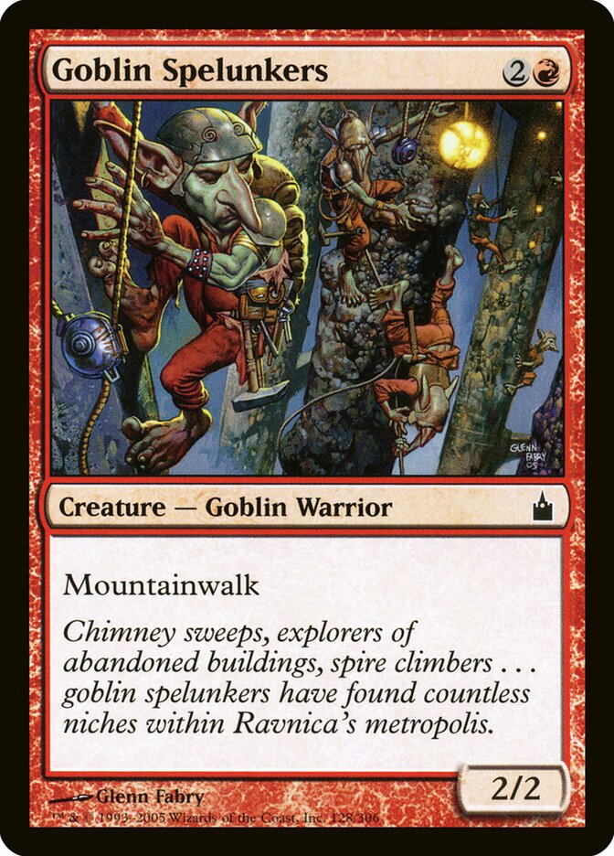 Goblin Spelunkers — Ravnica: City of Guilds 128/306