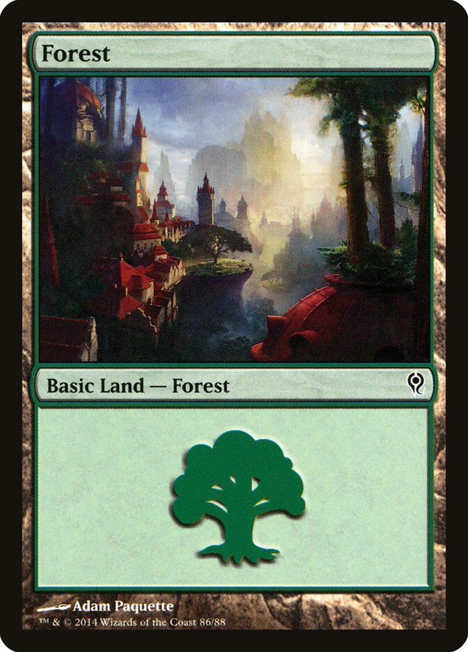 Forest — Duel Decks: Jace vs. Vraska 86/88