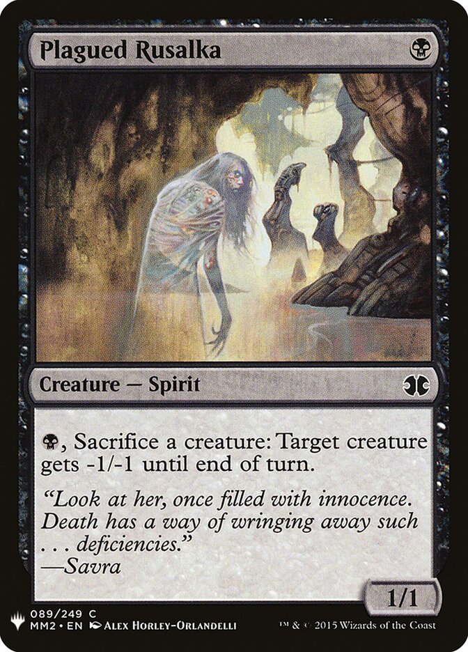 Plagued Rusalka — The List MM2-89/5581