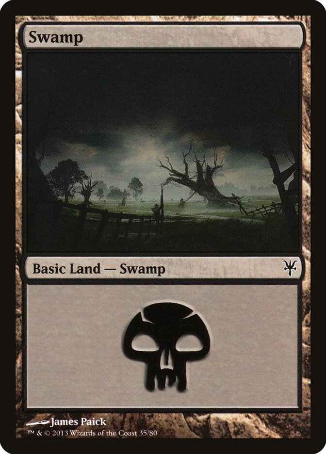 Swamp — Duel Decks: Sorin vs. Tibalt 35/80
