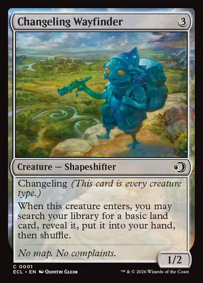 Changeling Wayfinder — Lorwyn Eclipsed 1/408