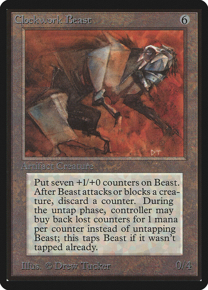 Clockwork Beast — Limited Edition Beta 237/302