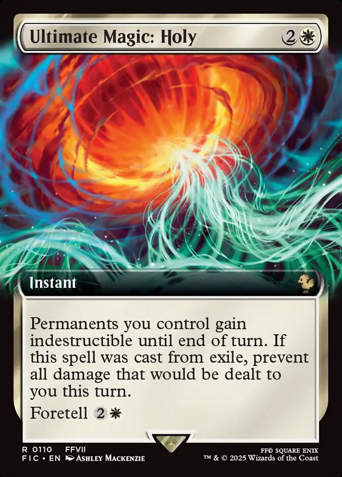 Ultimate Magic: Holy — Final Fantasy Commander 110/486
