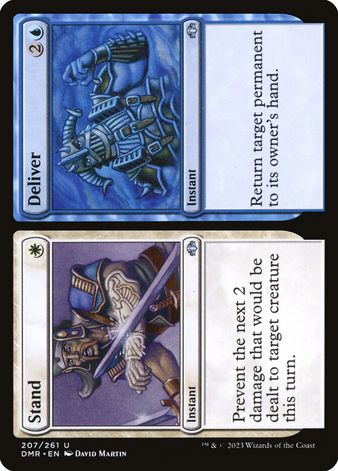 Stand // Deliver — Dominaria Remastered 207/457