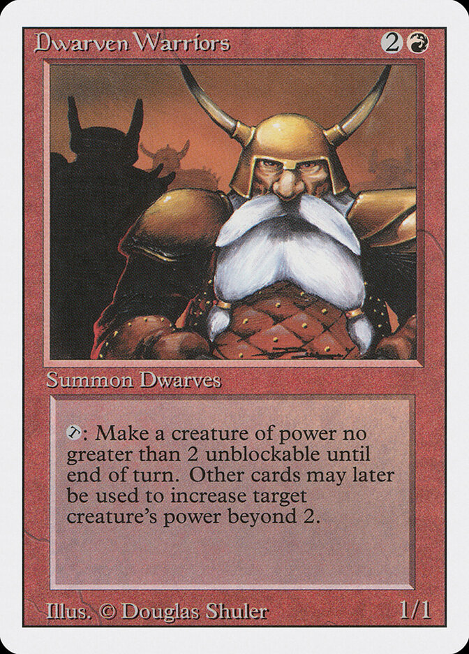 Dwarven Warriors — Revised Edition 144/306