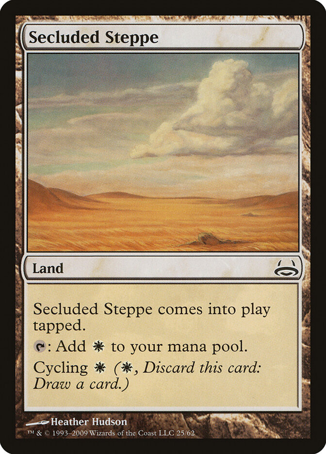 Secluded Steppe — Duel Decks: Divine vs. Demonic 25/62