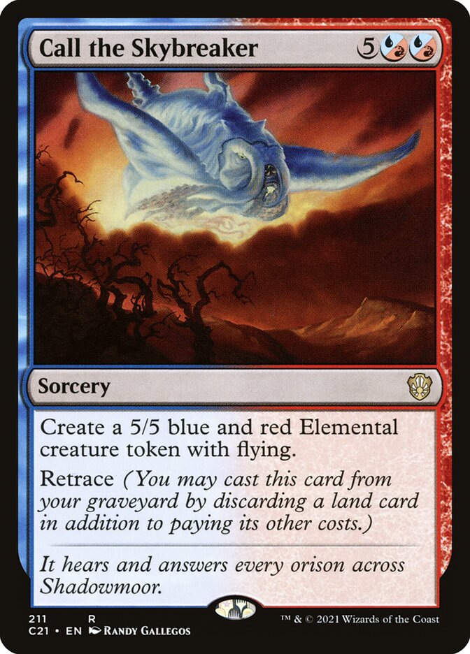 Appel du briseciel — Commander 2021 211/409