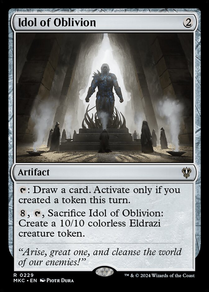 Idol of Oblivion — Murders at Karlov Manor Commander 229/358