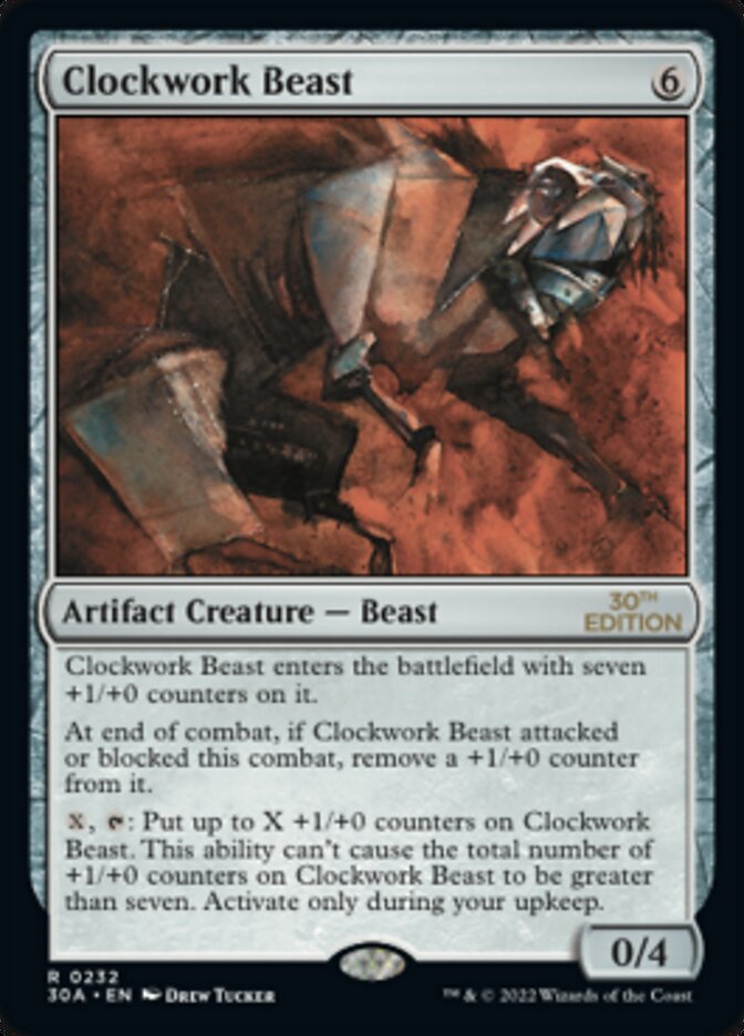 Clockwork Beast — 30th Anniversary Edition 232/594