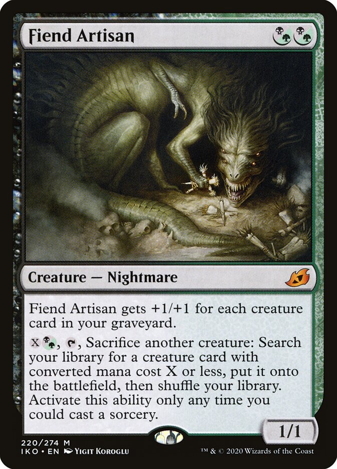 Fiend Artisan — Ikoria: Lair of Behemoths 220/388