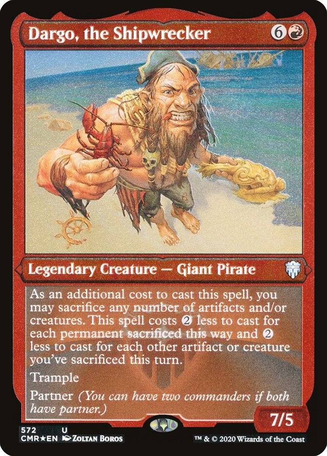 Dargo, the Shipwrecker — Commander Legends 572/718