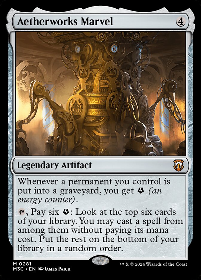 Aetherworks Marvel — Modern Horizons 3 Commander 281/398