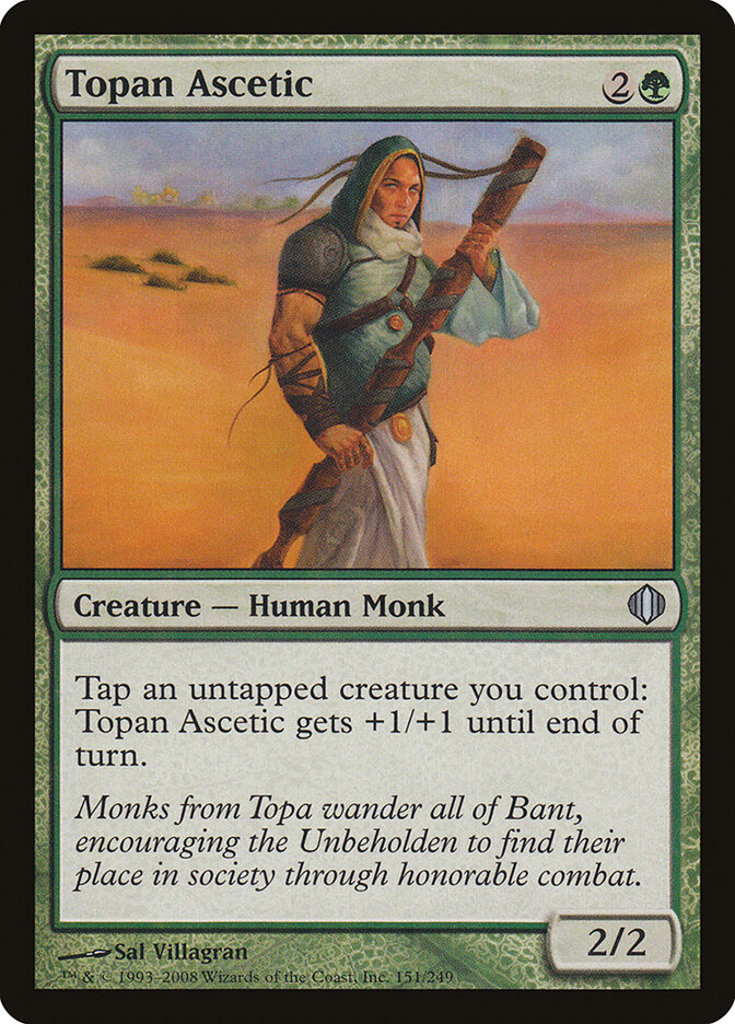 Ascète topéen — Shards of Alara 151/250