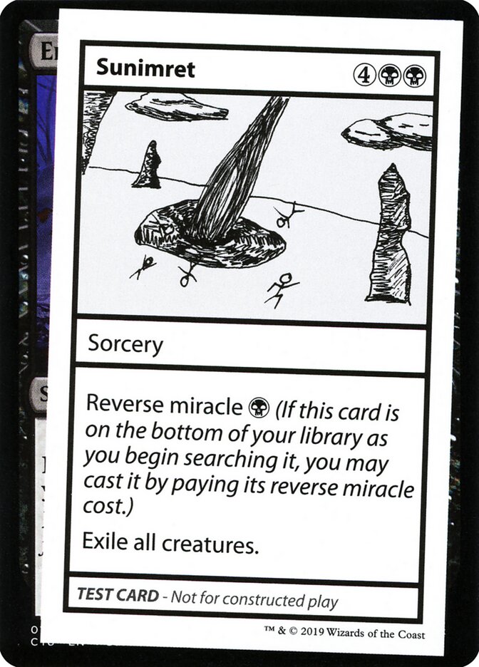 Sunimret — Mystery Booster Playtest Cards 2021 47/121
