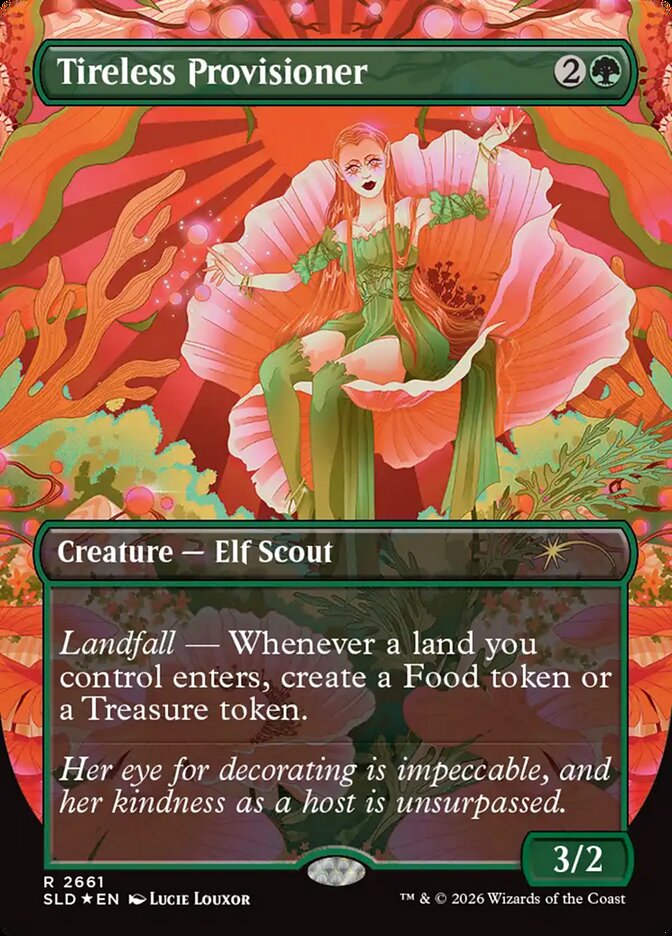 Tireless Provisioner — Secret Lair Drop 2661/2754