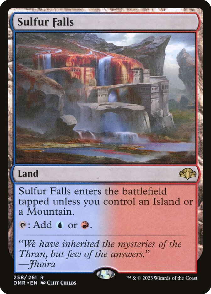 Chutes de soufre — Dominaria Remastered 258/457