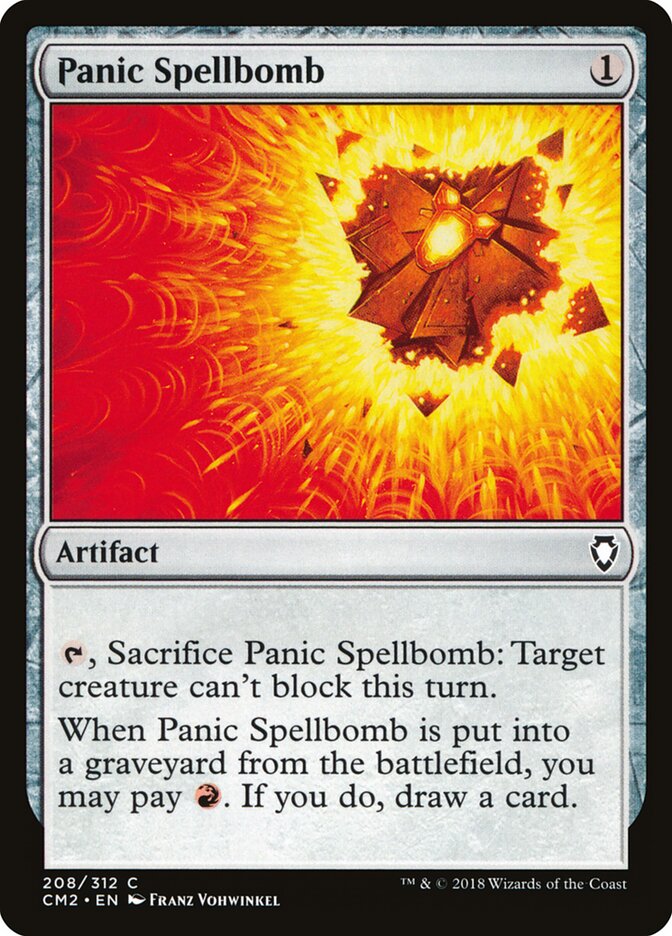 Panic Spellbomb — Commander Anthology Volume II 208/312