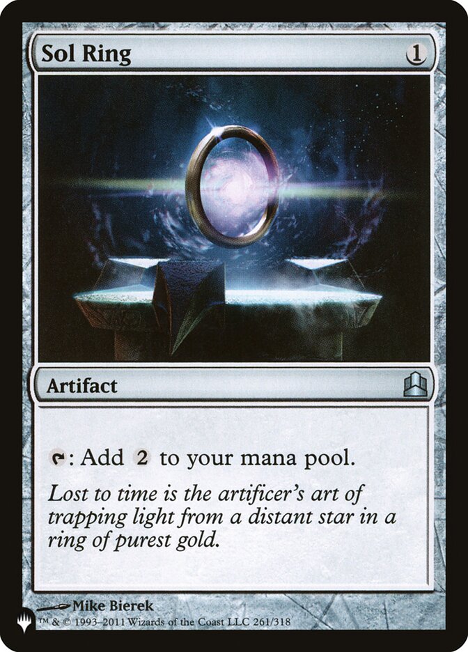 Sol Ring — The List CMD-261/5581