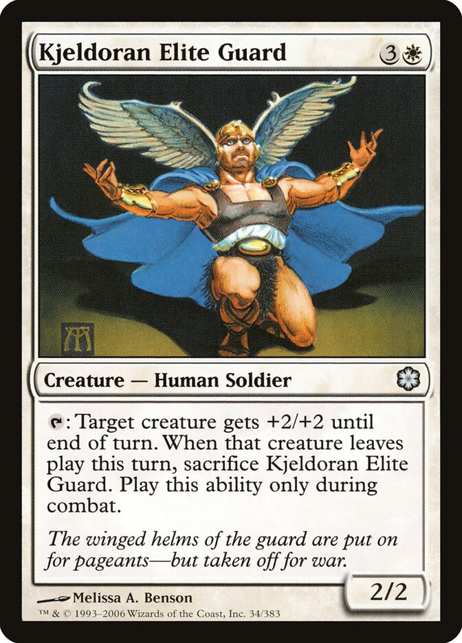Kjeldoran Elite Guard — Coldsnap Theme Decks 34/62