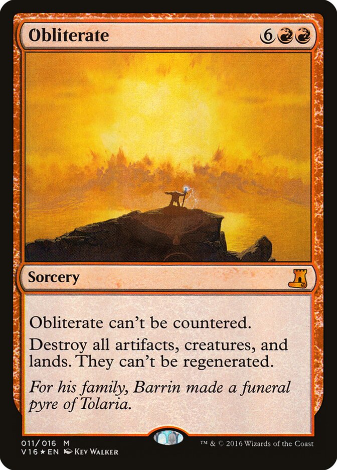 Obliterate — From the Vault: Lore 11/16