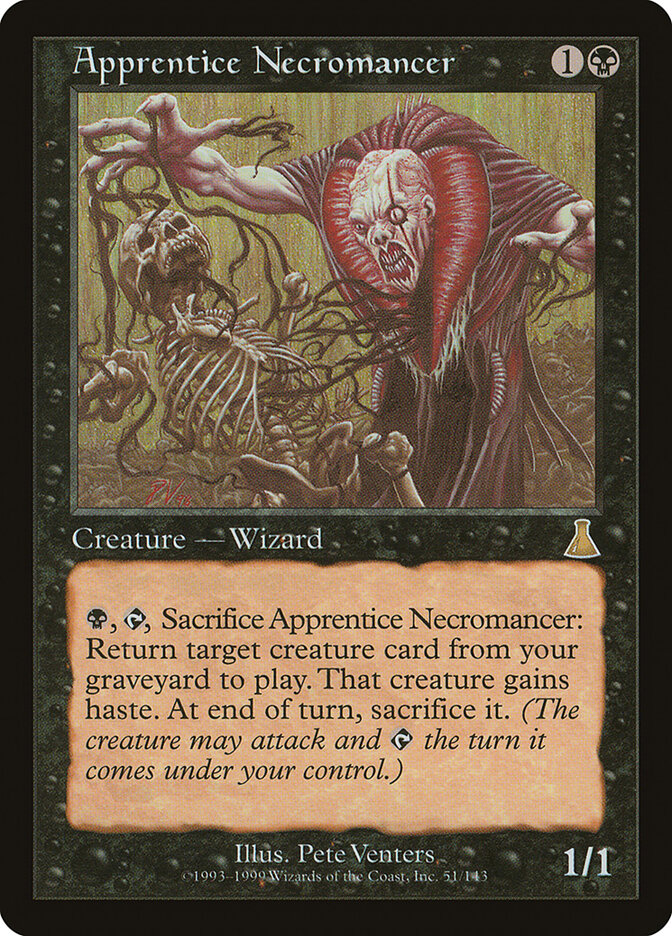 Apprentice Necromancer — Urza's Destiny 51/143