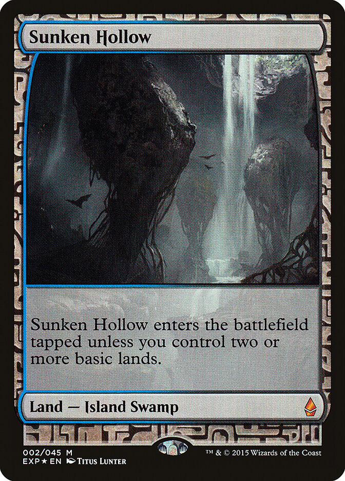 Sunken Hollow — Zendikar Expeditions 2/45