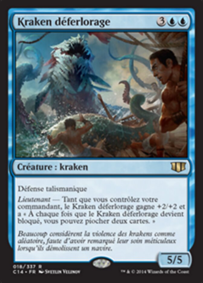 Kraken déferlorage — Commander 2014 18/337