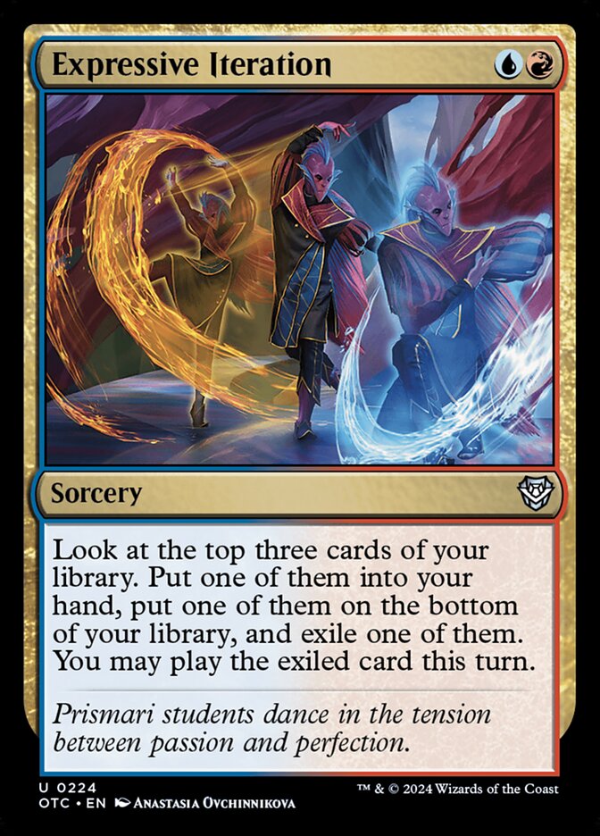 Expressive Iteration — Outlaws of Thunder Junction Commander 224/342