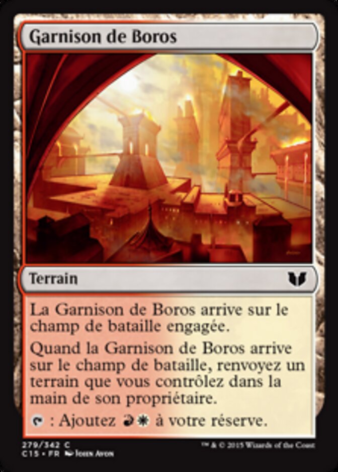 Garnison de Boros — Commander 2015 279/342