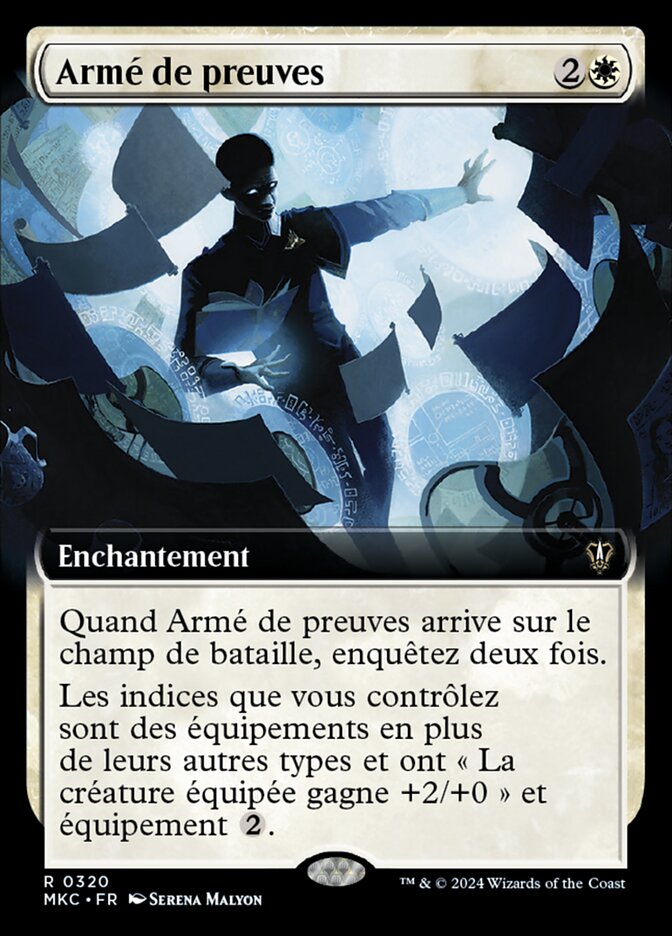 Armé de preuves — Murders at Karlov Manor Commander 320/358