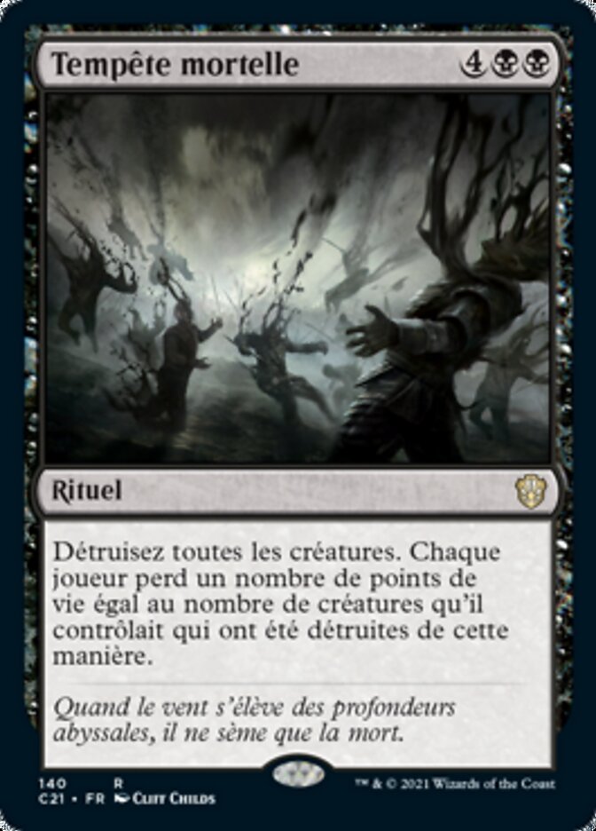 Tempête mortelle — Commander 2021 140/409