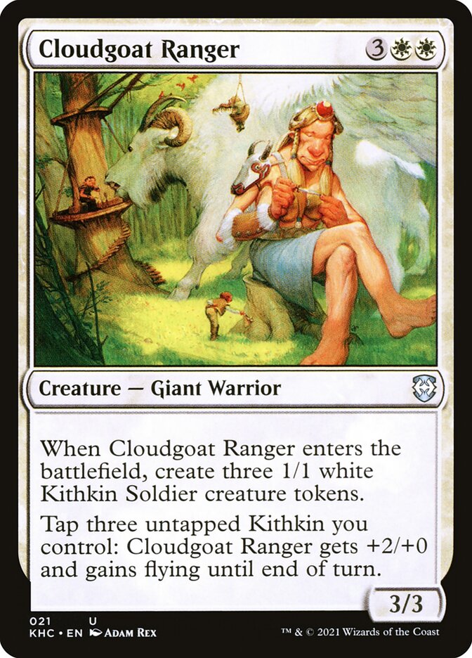 Cloudgoat Ranger — Kaldheim Commander 21/119