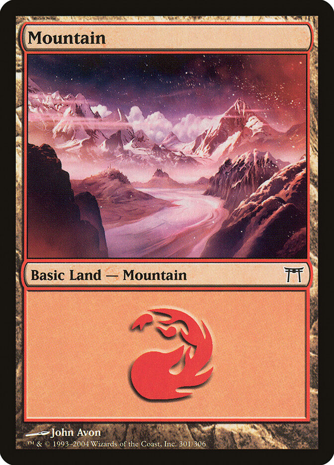 Montagne — Champions of Kamigawa 301/307