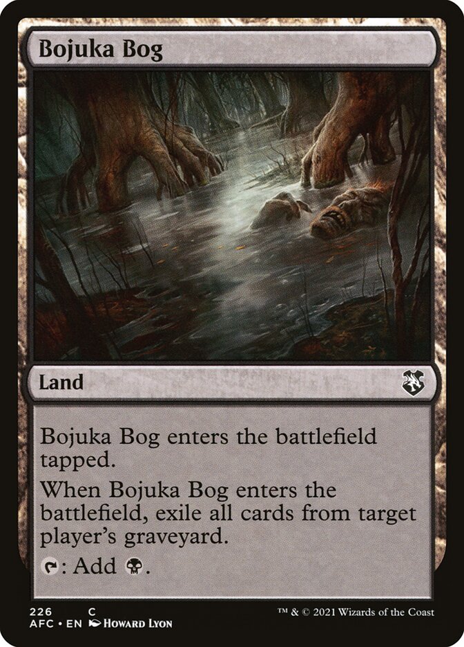 Bojuka Bog — Forgotten Realms Commander 226/331