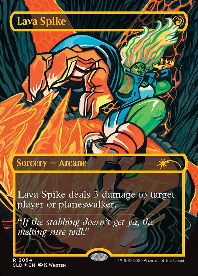 Lava Spike — Secret Lair Drop 2054/2754
