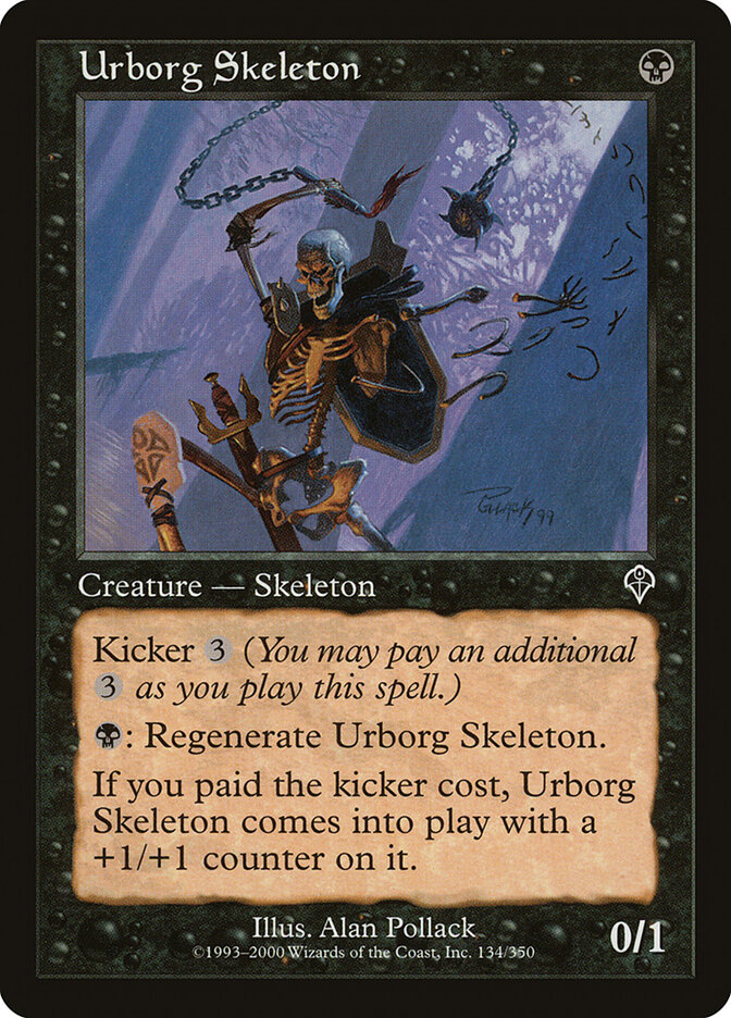 Urborg Skeleton — Invasion 134/354