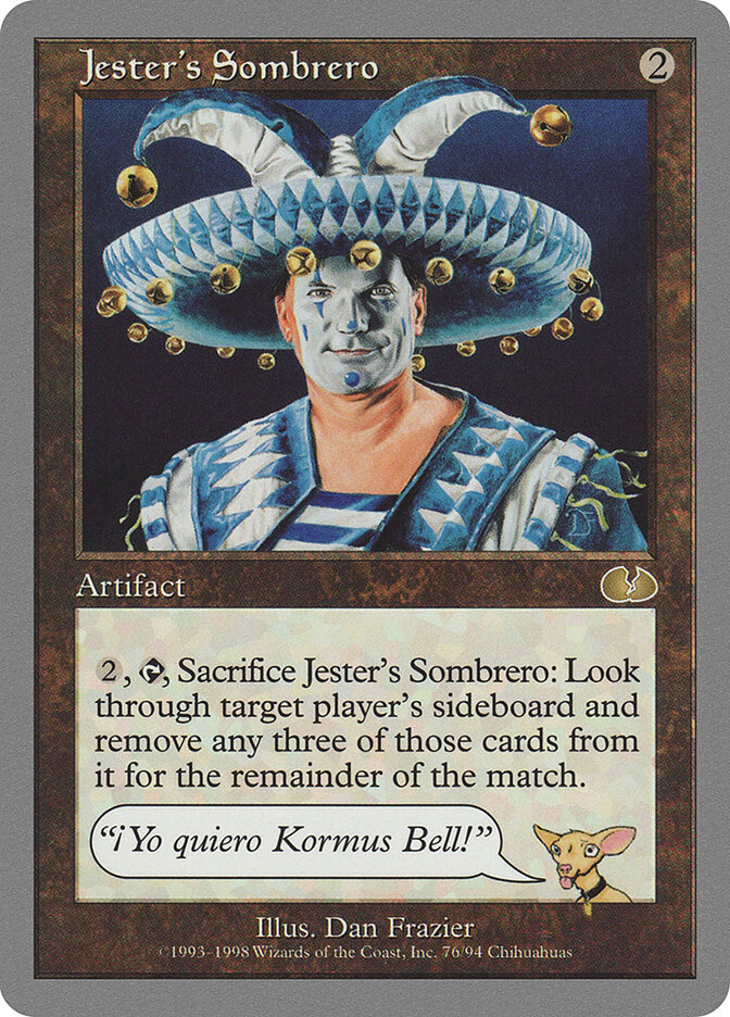 Jester's Sombrero — Unglued 76/88