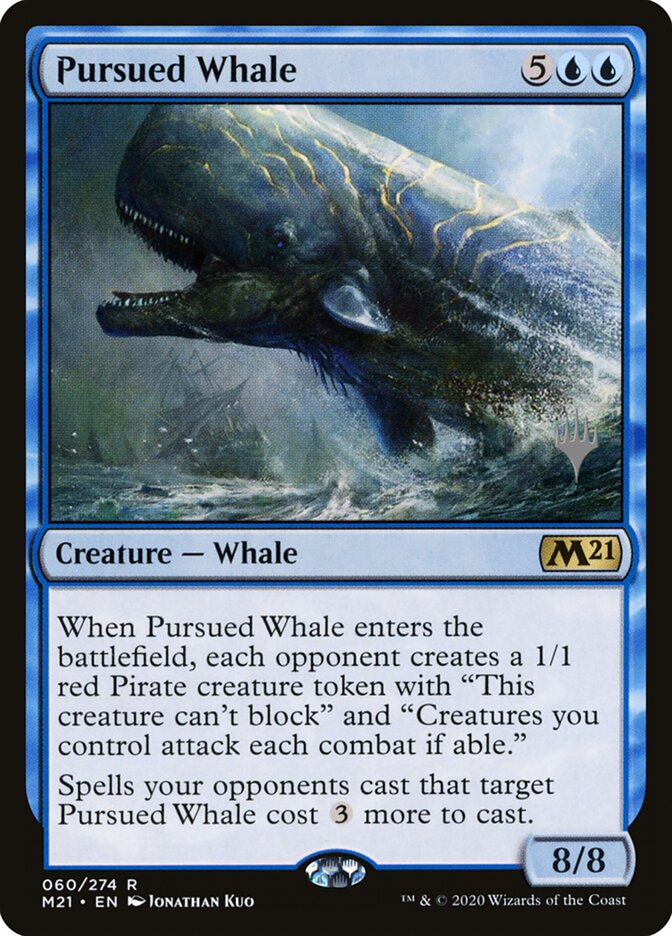 Pursued Whale — Core Set 2021 Promos 60p/137