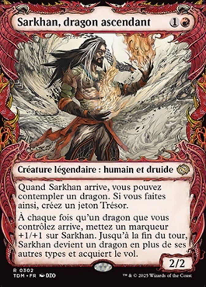 Sarkhan, dragon ascendant — Tarkir: Dragonstorm 302/427