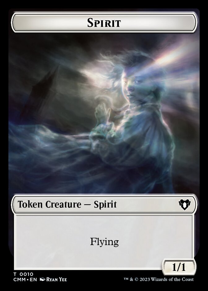 Spirit — Commander Masters Tokens 10/81