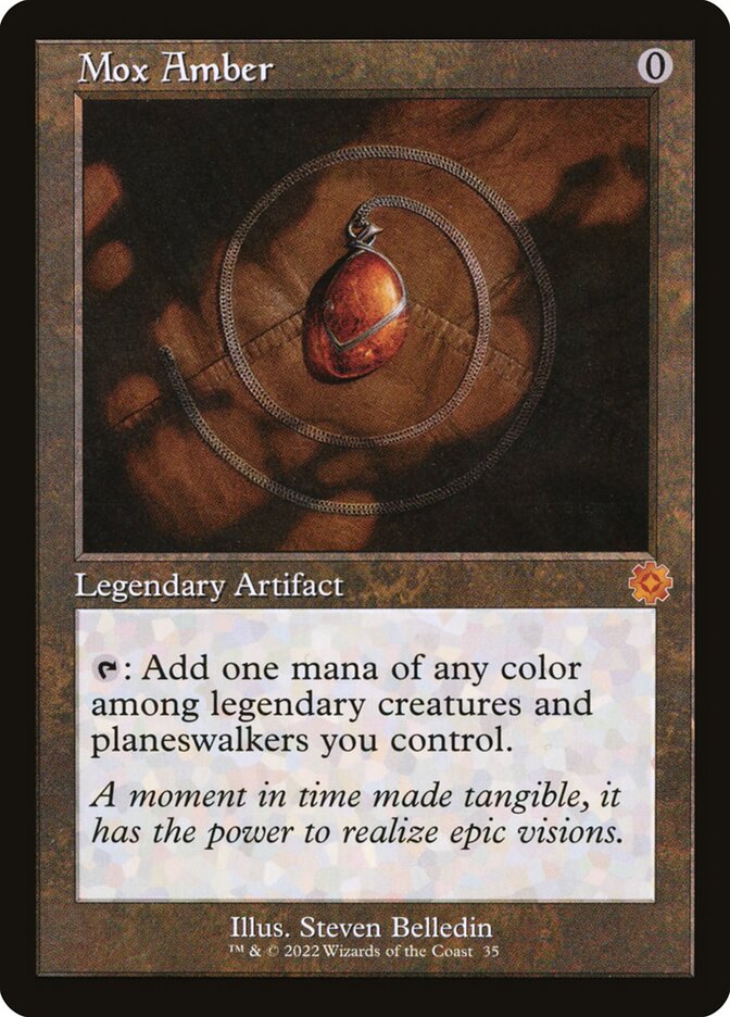 Mox Amber — The Brothers' War Retro Artifacts 35/189