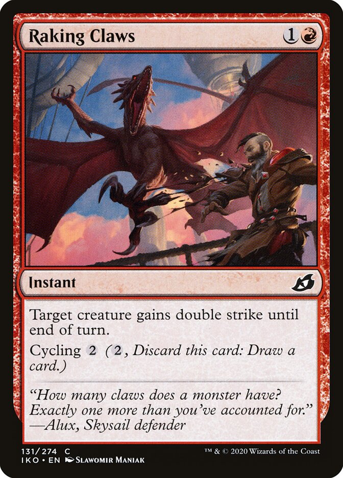 Raking Claws — Ikoria: Lair of Behemoths 131/388