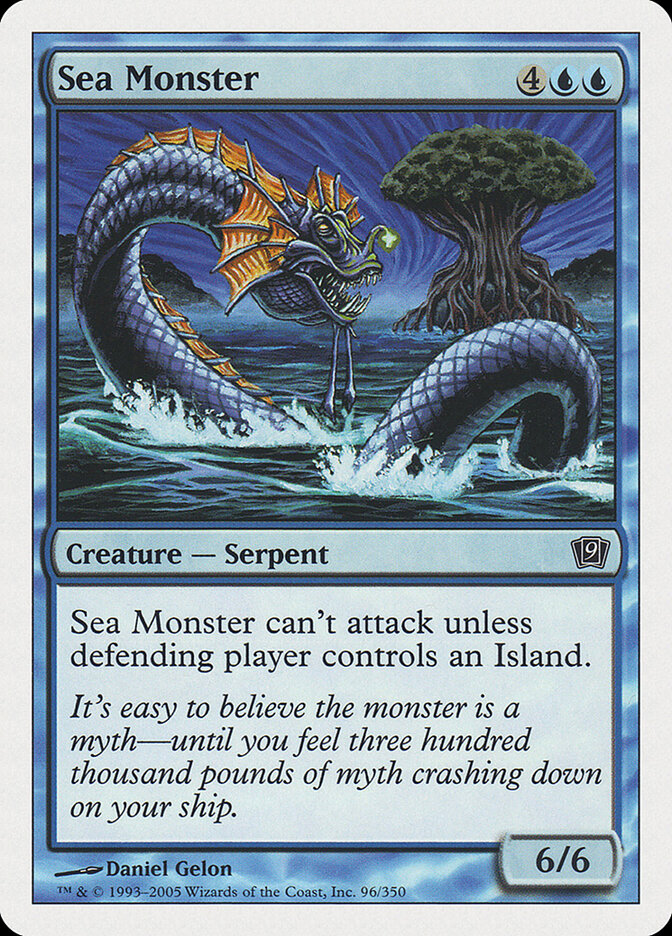 Sea Monster — Ninth Edition 96/709