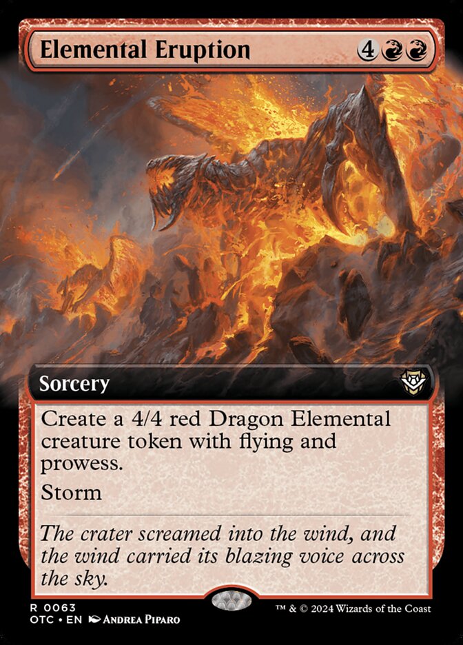 Elemental Eruption — Outlaws of Thunder Junction Commander 63/342