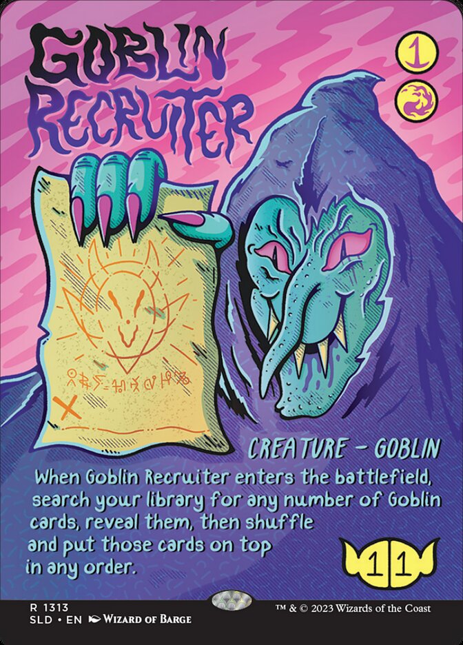 Goblin Recruiter — Secret Lair Drop 1313/2754