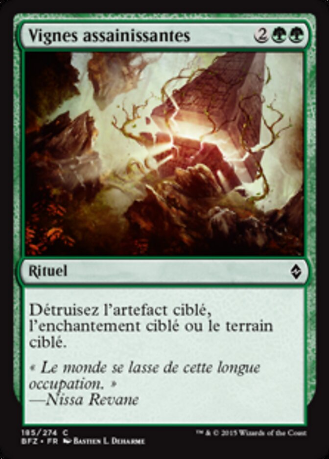 Vignes assainissantes — Battle for Zendikar 185/299