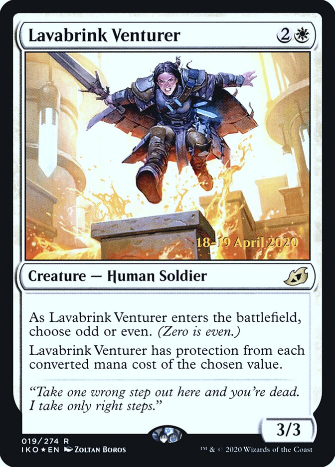 Lavabrink Venturer — Ikoria: Lair of Behemoths Promos 19s/137